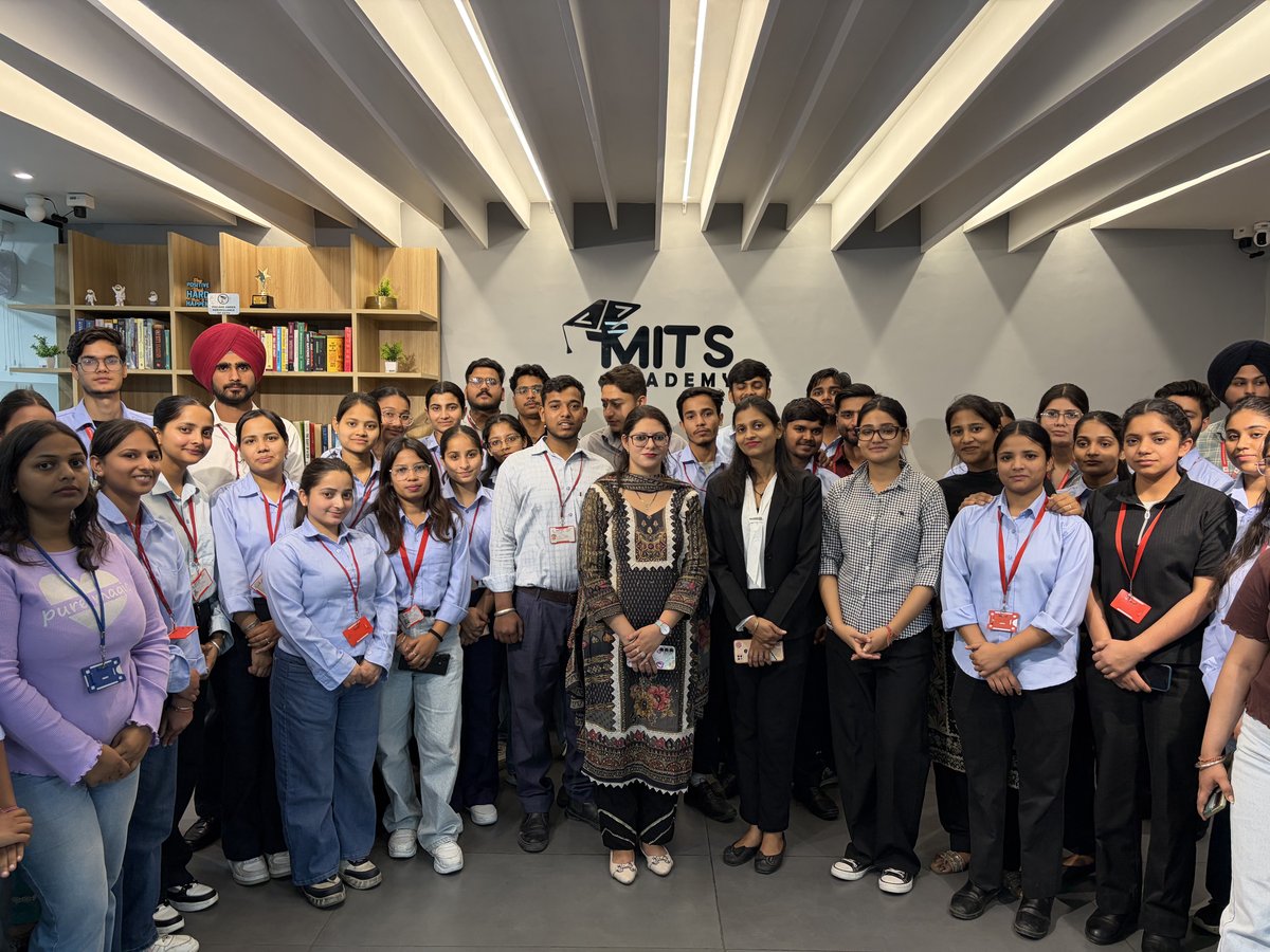 MITS Academy students group photo